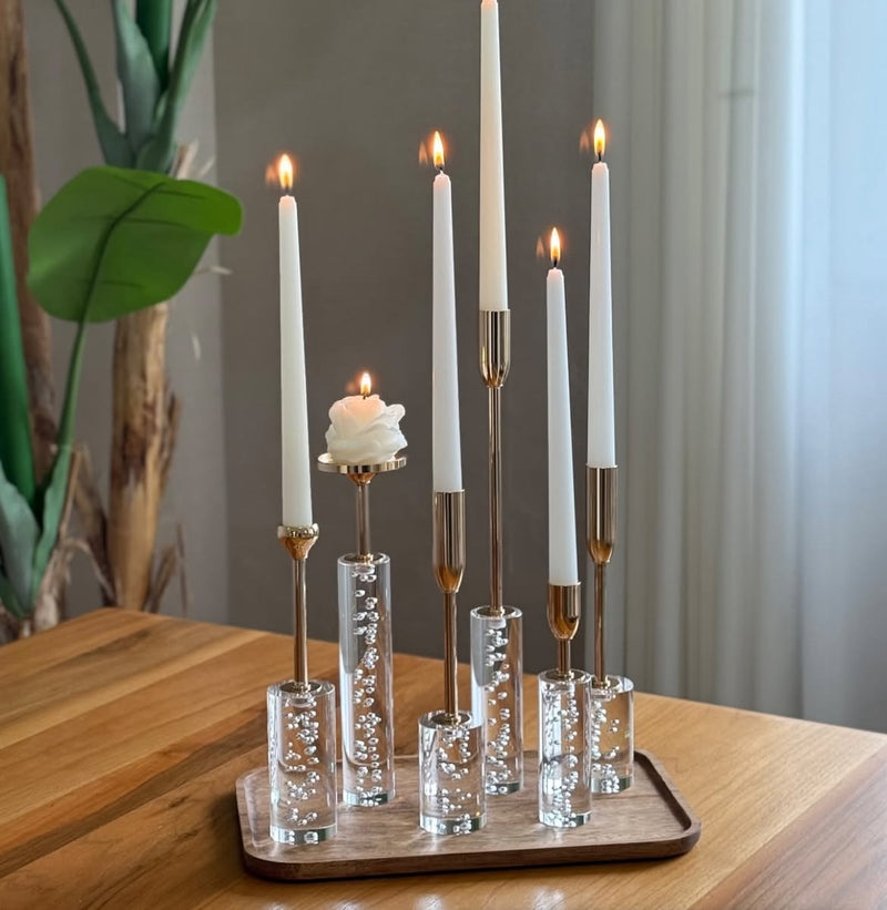 Modern Candle Holder (6 Pieces Set)