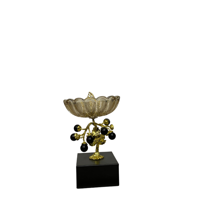 Eclipse Aura Contemporary Glass Bowl