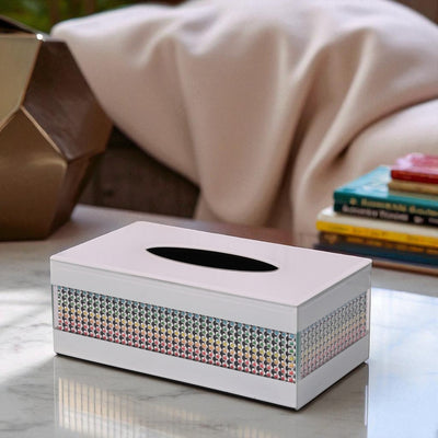 Crystal Glass Tissue Box