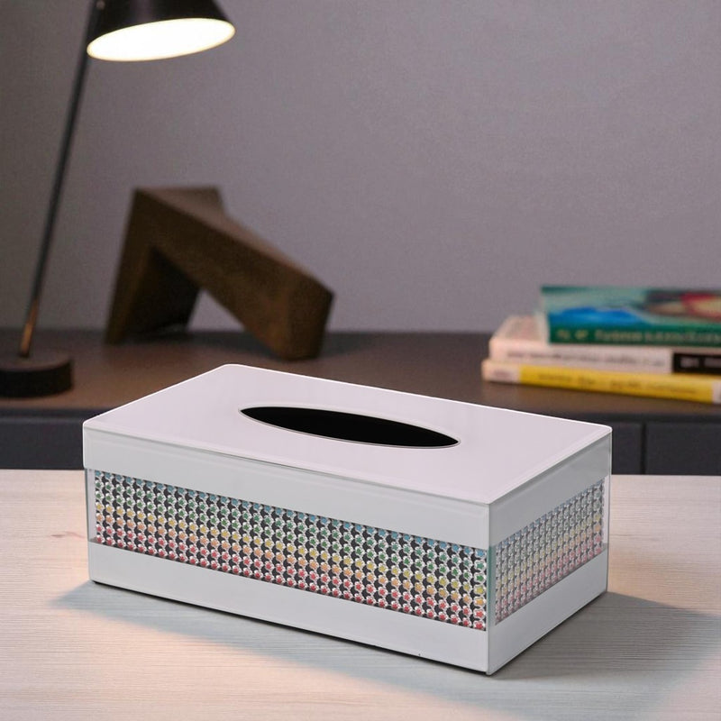 Crystal Glass Tissue Box