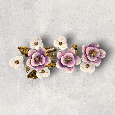 Purplish Bloom Motive Art