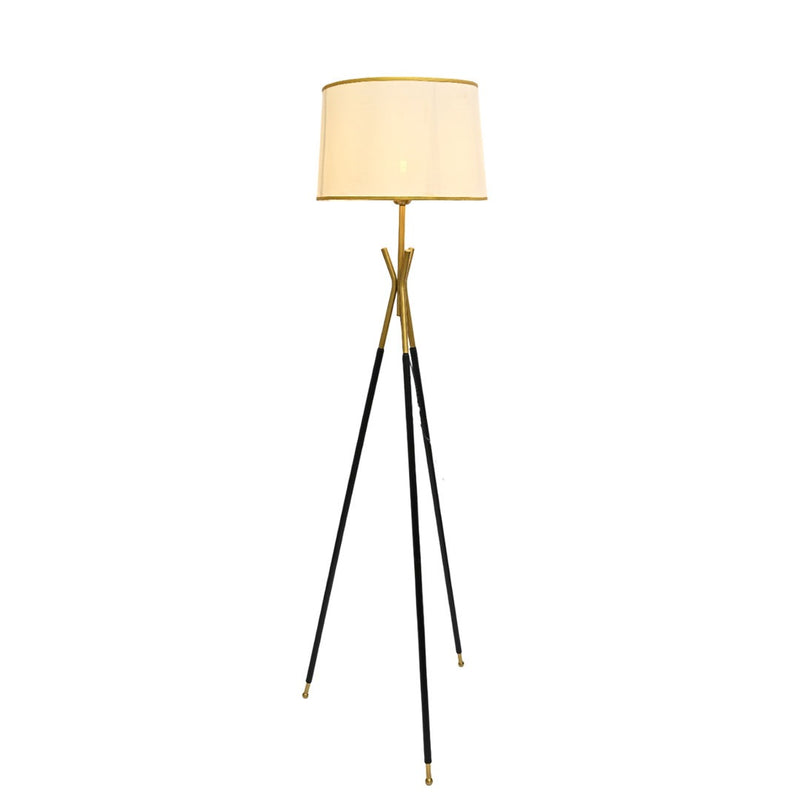 Imported Halo Pod – Metallic Floor Lamp