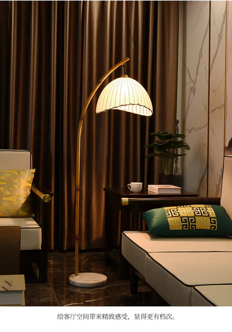 Boho Glow Arc Lamp