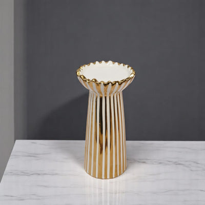 Ceramic Glow Candle Stands Set