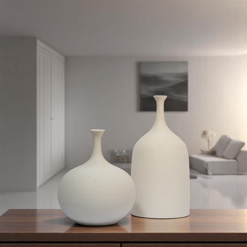 Ethereal Arc Vase Set