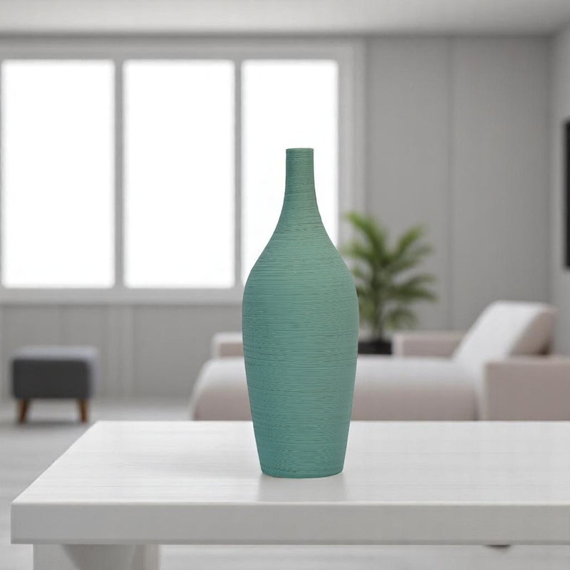 White Art Ceramic Flower Vase