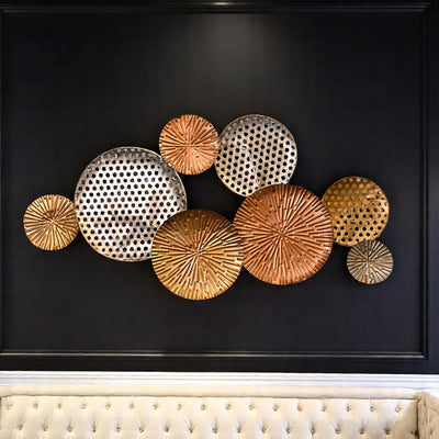 Abstract Multi-Plated Wall Motive
