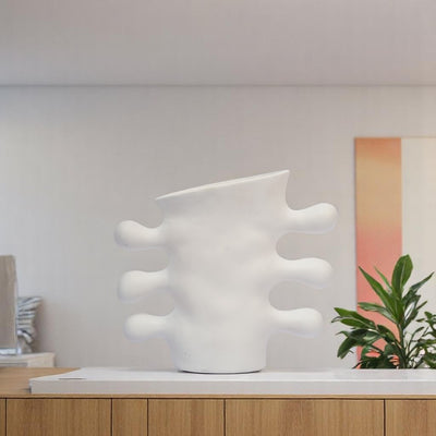 Minimalist Unglazed Ceramic Vases