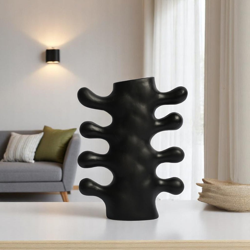 Minimalist Unglazed Ceramic Vases