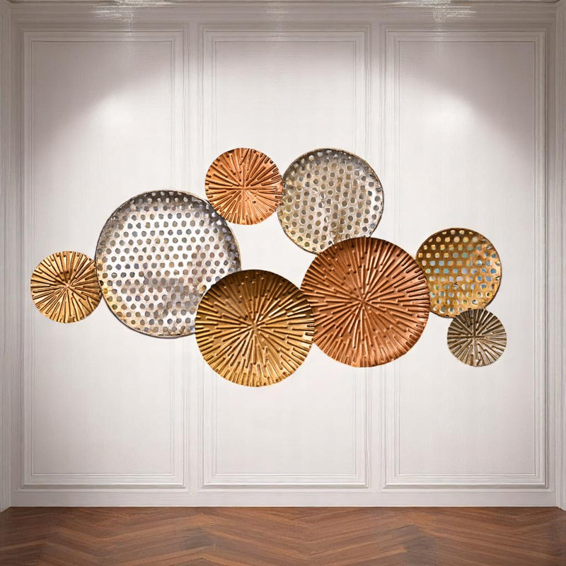 Abstract Multi-Plated Wall Motive