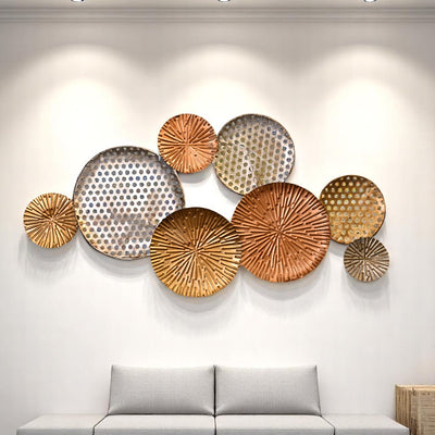 Abstract Multi-Plated Wall Motive