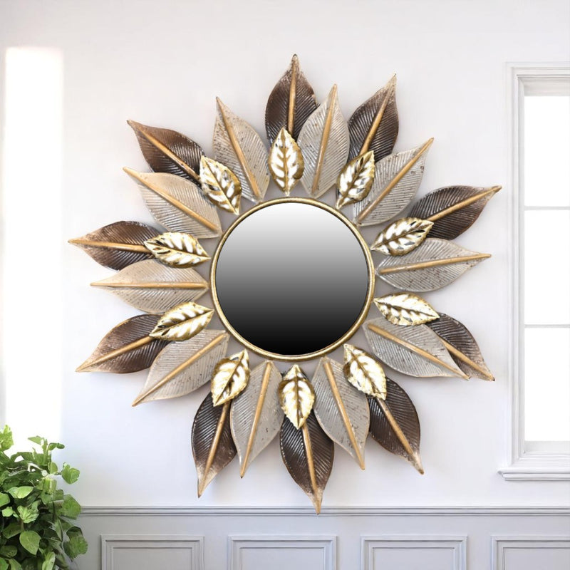 Metallic Blossom Reflection mirror