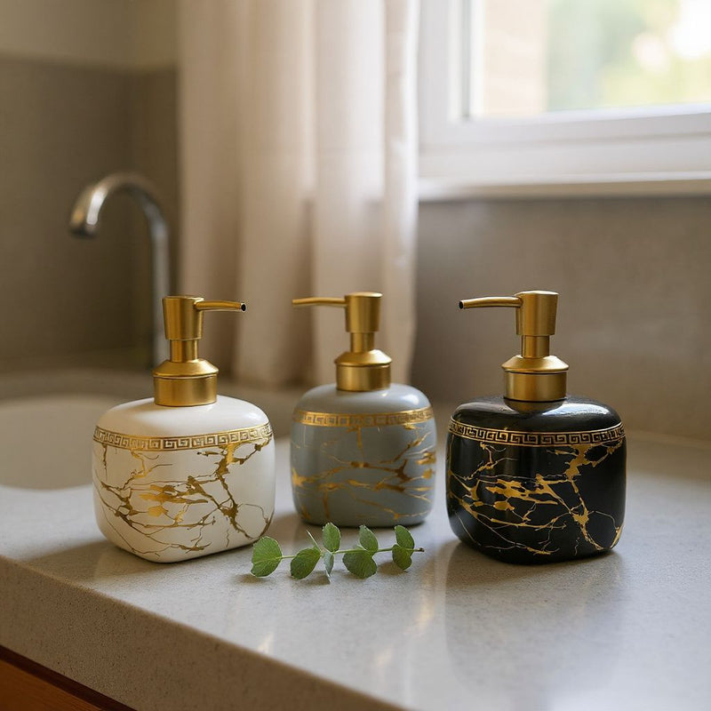Regal Marble Trio Soap Dispensers