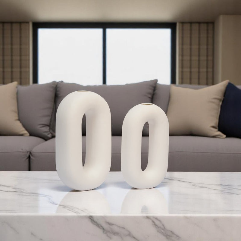 European Nordic Ceramic Vases