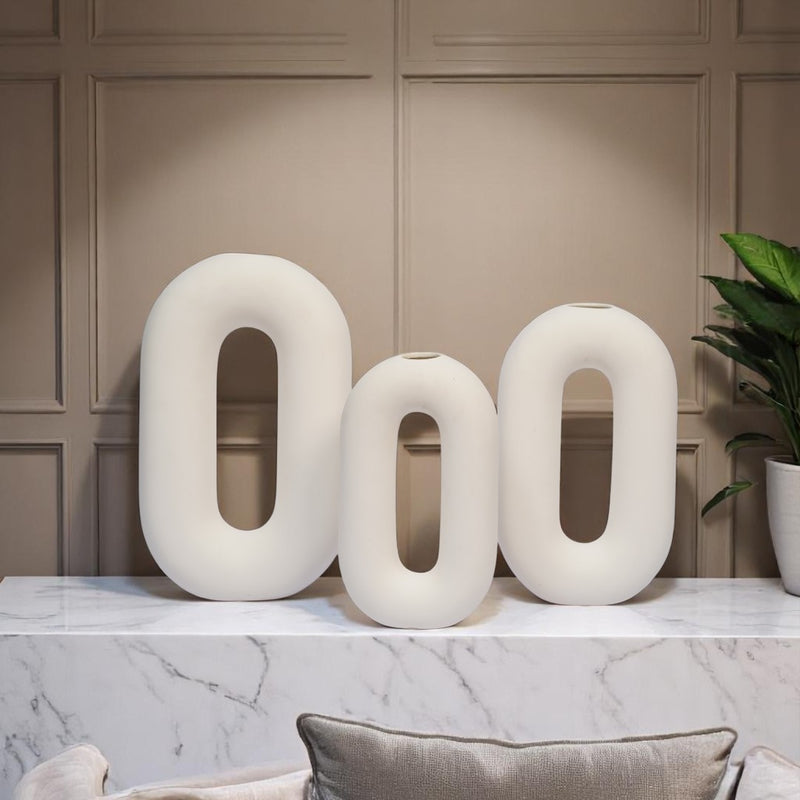European Nordic Ceramic Vases
