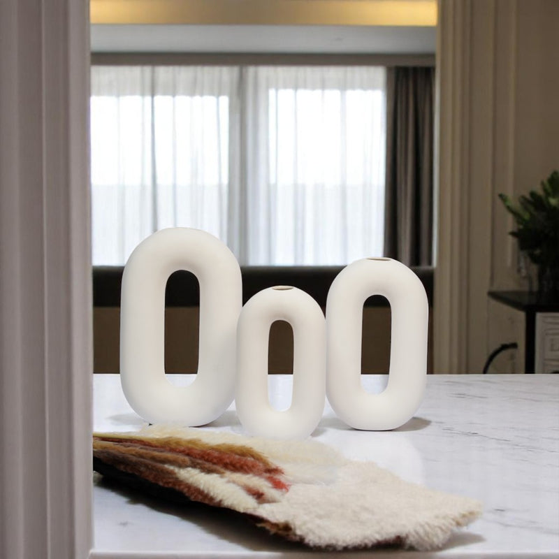 European Nordic Ceramic Vases