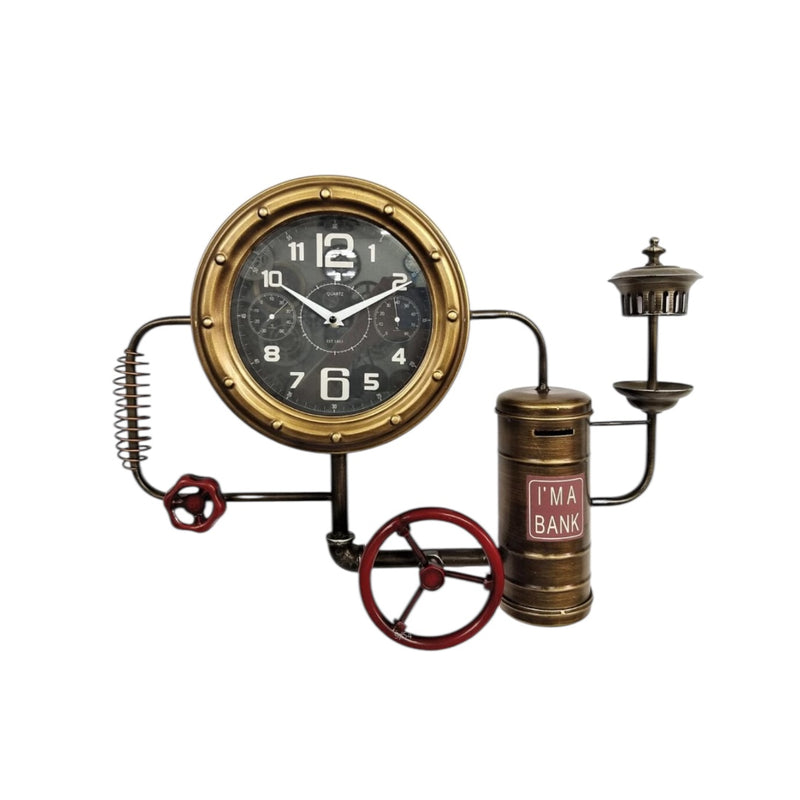 The Steampunk Boiler Clock
