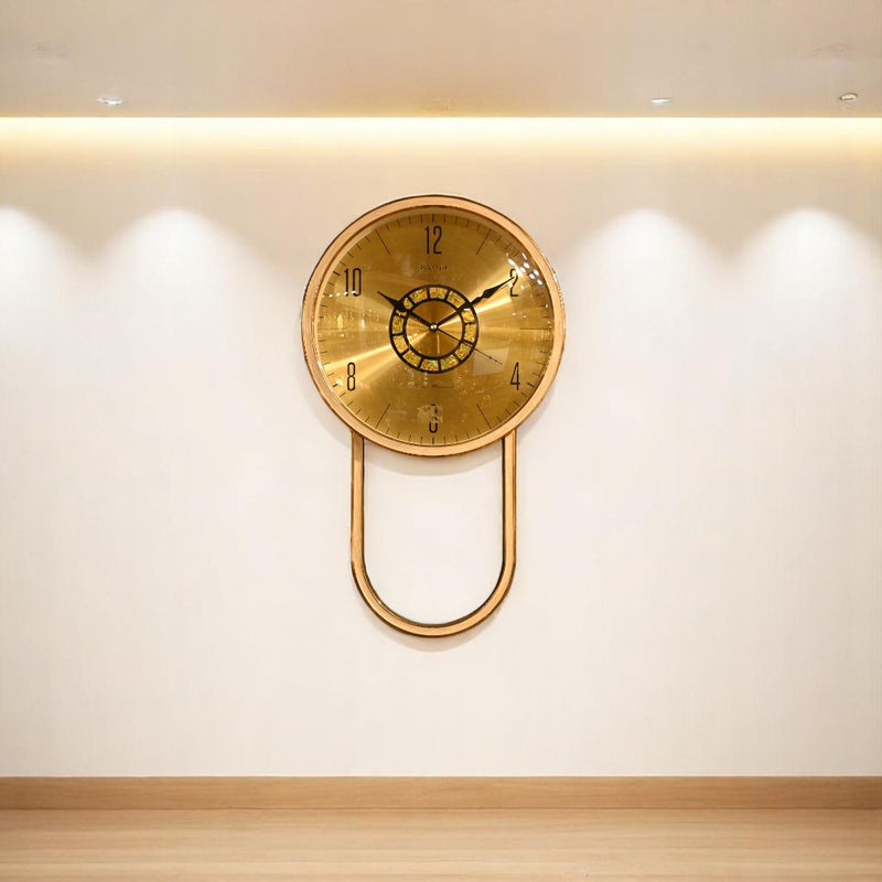 Elegant Antler Wall Clock