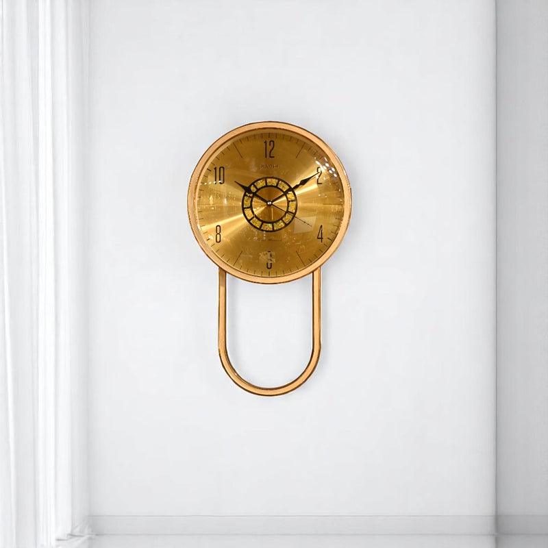 Elegant Antler Wall Clock