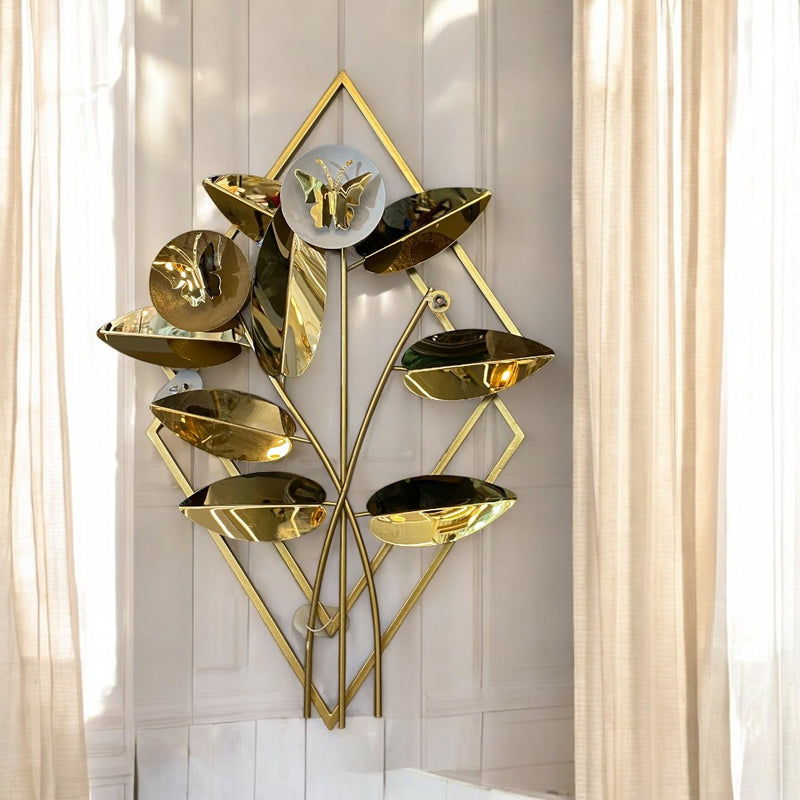 Stainless Steel Decorative Wall Art Pieces – Each