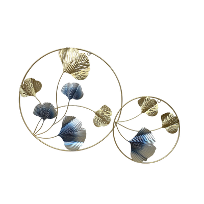 Metallic Round Decorative Wall Motive