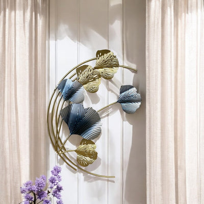 Round Shape Leaf Wall Art