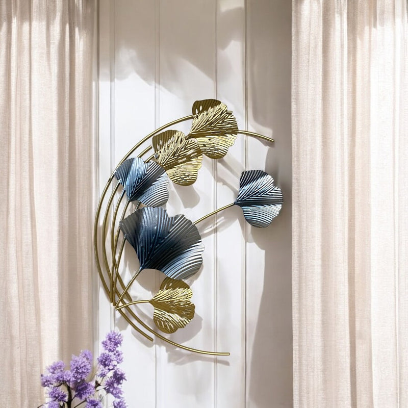 Round Shape Leaf Wall Art