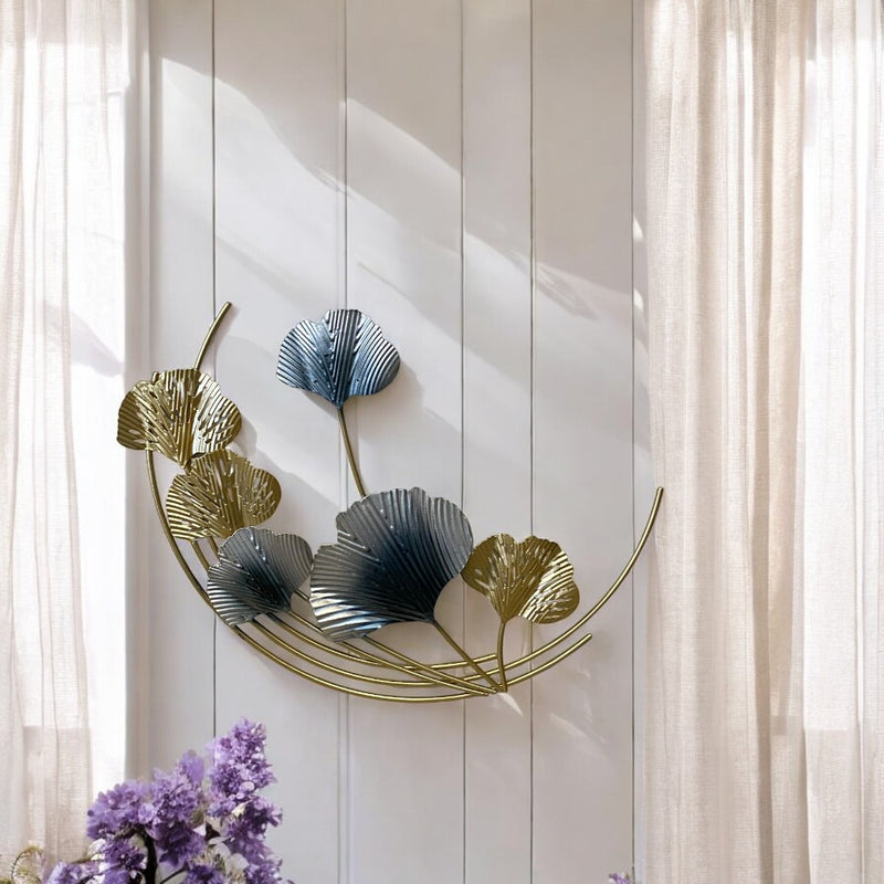 Round Shape Leaf Wall Art