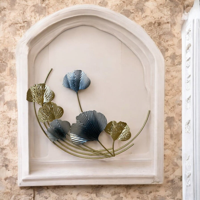 Round Shape Leaf Wall Art