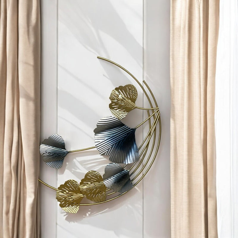 Round Shape Leaf Wall Art