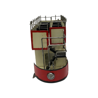 Metallic Vintage Double Tram Model