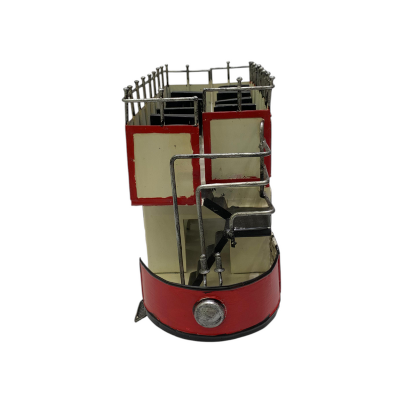 Metallic Vintage Double Tram Model