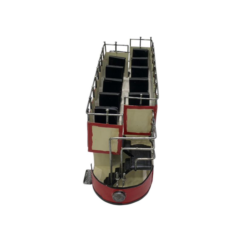 Metallic Vintage Double Tram Model