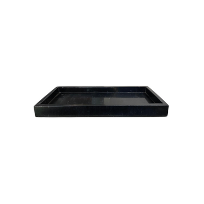 Ebon Luxe Black Marble Tray
