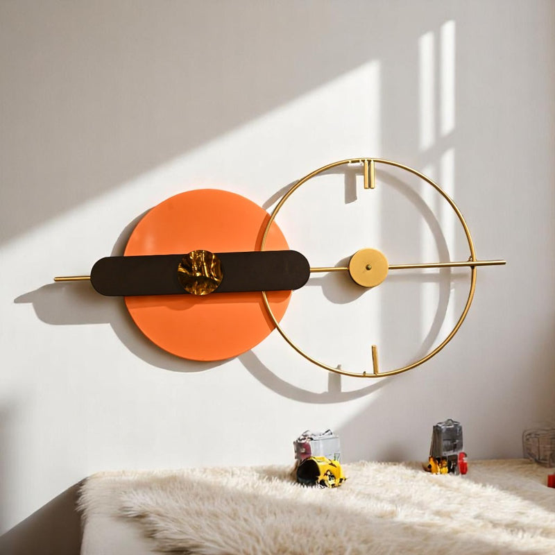 Luxe Eclipse Orbit Wall Clock