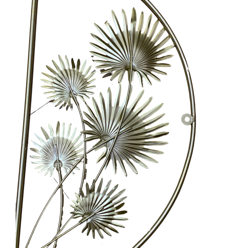 Metallic Round Wall Decorative Piece