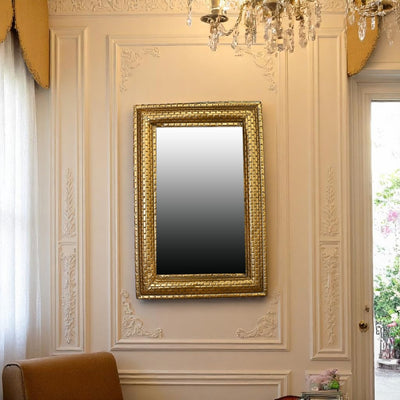 Metallic  FloraLuxe Mirror