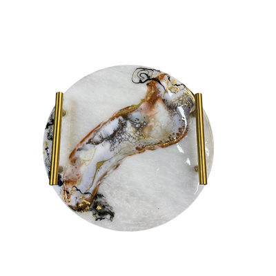 Modern Resin-Art Vanity Tray