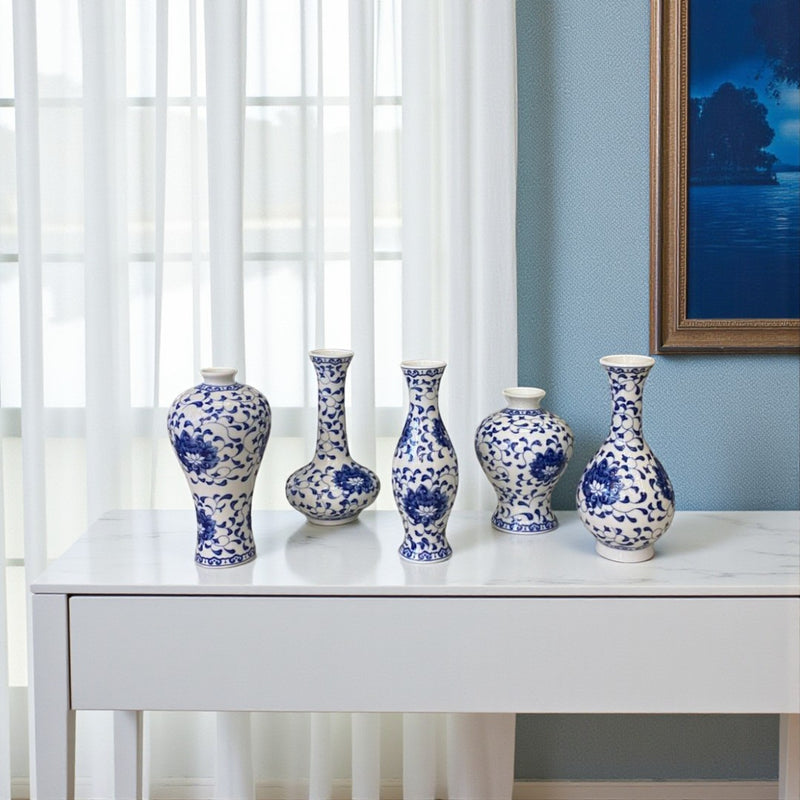 Azure Dynasty Pottery Set