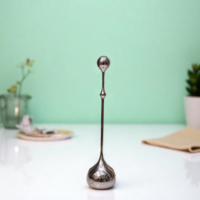 Silveria Metallic Candle Holder Set