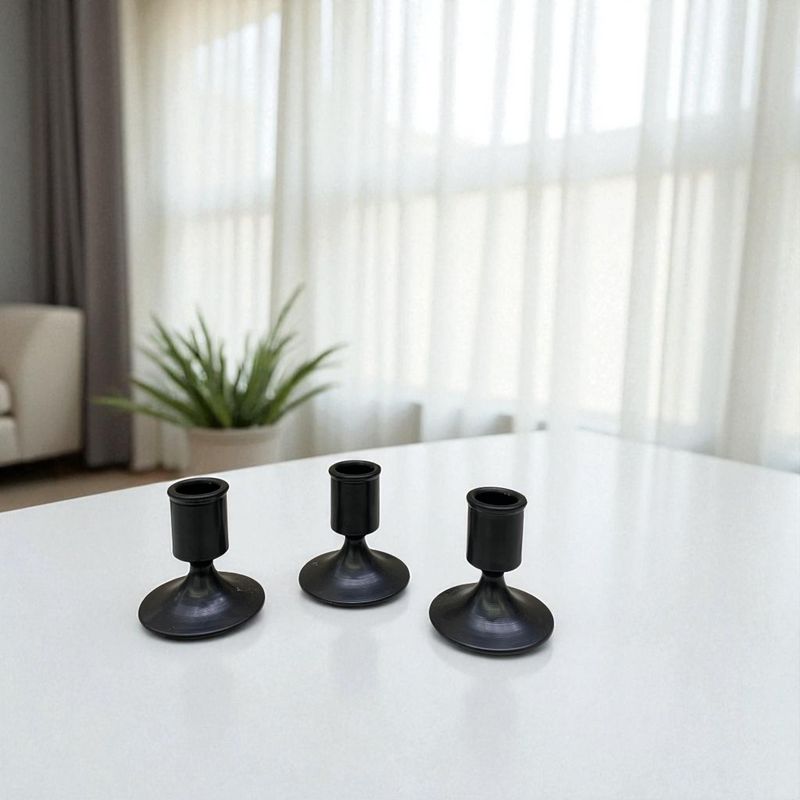 Mattel Noir Brass Candle Stand