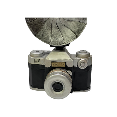 Metallic Vintage Flash Camera Model