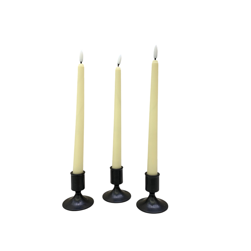 Mattel Noir Brass Candle Stand