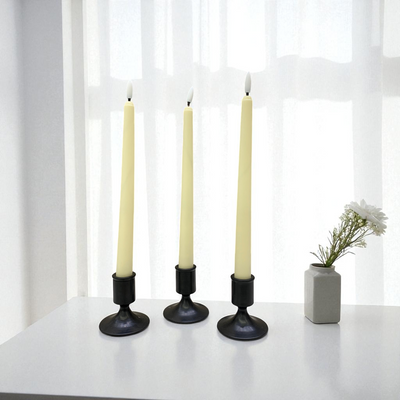 Mattel Noir Brass Candle Stand