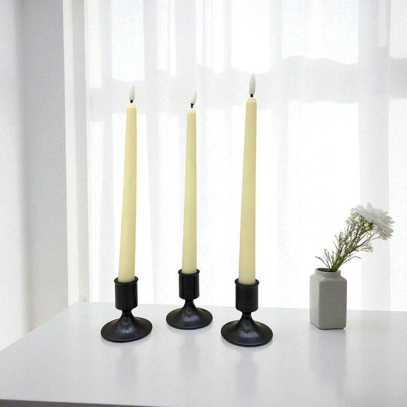 Mattel Noir Brass Candle Stand