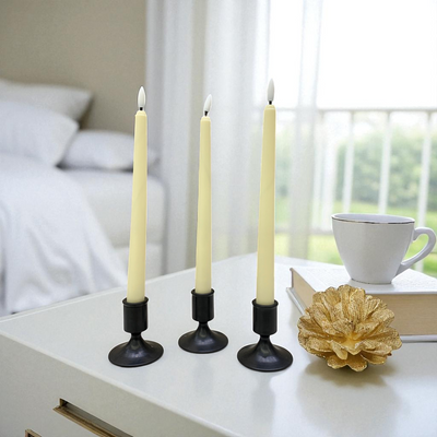 Mattel Noir Brass Candle Stand