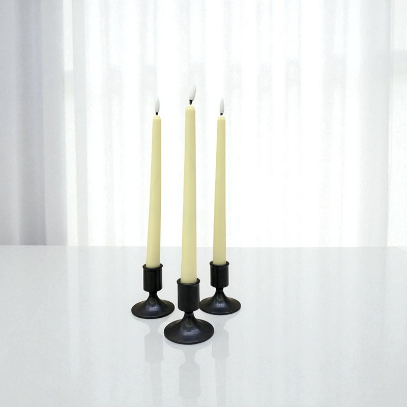 Mattel Noir Brass Candle Stand