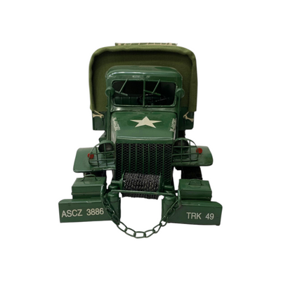 Metallic Classic Military Truck Model