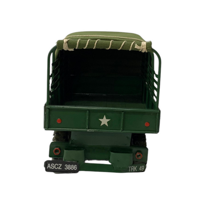 Metallic Classic Military Truck Model