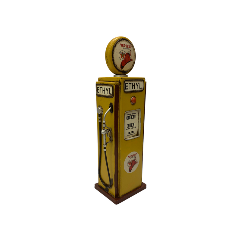 Metallic Vintage Gas Pump Model